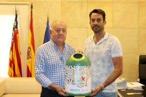Ecovidrio y el Ayuntamiento de Mutxamel fomentan el reciclado de envases de vidrio durante las fiestas de Moros y Cristianos