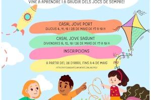 Juventud abre el plazo de inscripción de ‘Taller jocs al carrer’