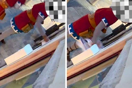 VÍDEO | Atac contra el col·lectiu LGTBI a Alcoi: Graven a un fester d'una filà arrancant cartells de l'Orgull