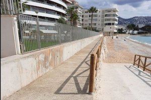 Altea estrena un nuevo tramo de la senda peatonal de la Playa de Cap Negret