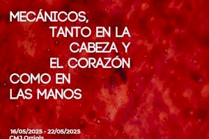 El CMJ de Orriols inaugura l’exposició “Mecánicos, tanto en la cabeza y el corazón como en las manos”