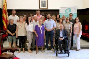 El Consistorio homenajea a las dos personas centenarias de este año en la XX Semana Cultural de las Personas Mayores de Sagunto