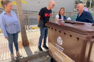 37 nuevos contenedores marrones para hoteles, bares y restaurantes de Vila-real: arranca la recogida orgánica especializada