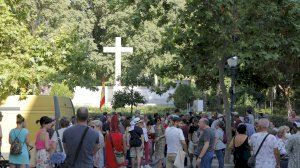 El adiós a la Cruz del Ribalta
